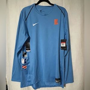 Nike LA Clippers NBA Long Sleeve Dri-Fit T-Shirt
